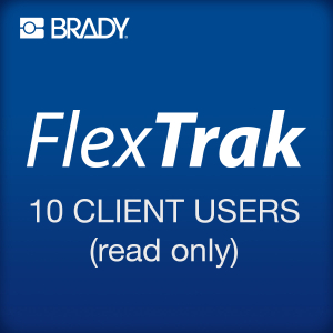 FlexTrak-pakket van 10 clientgebruikers (alleen lezen)