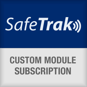 SafeTrak-abonnement aangepaste module