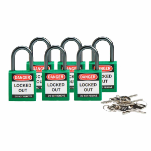 Compact safe padlock 25mm Sha KD Green/6