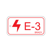 Energy tag-E-3-75x38mm-PP/25