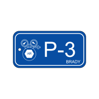 Energy tag-P-3-75x38mm-PP/25