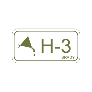 Energy tag-H-3-75x38mm-PP/25