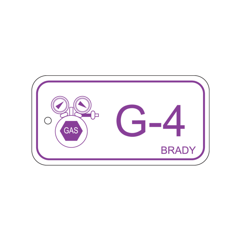 Energy tag-G-4-75x38mm-PP/25