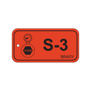 Energy tag-S-3-75x38mm-PP/25