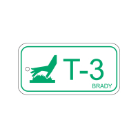 Energy tag-T-3-75x38mm-PP/25