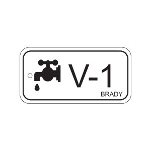 Energy tag-V-1-75x38mm-PP/25