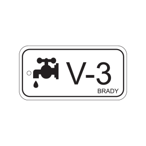 Energy tag-V-3-75x38mm-PP/25