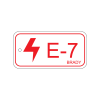 Energy tag-E-7-75x38mm-PP/25