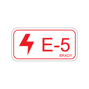 Energy tag-E-5-75x38mm-SA/5