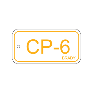 Energy tag-CP-6-75x38mm-PP/25