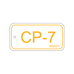 Energy tag-CP-7-75x38mm-PP/25