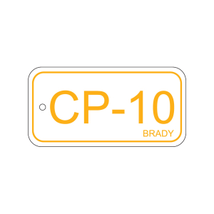 Energy tag-CP-10-75x38mm-PP/25