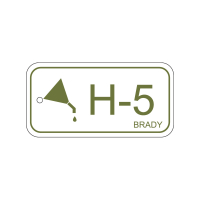 Energy tag-H-5-75x38mm-PP/25