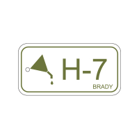 Energy tag-H-7-75x38mm-PP/25