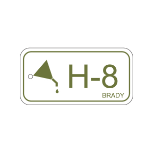 Energy tag-H-8-75x38mm-PP/25