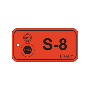 Energy tag-S-8-75x38mm-PP/25