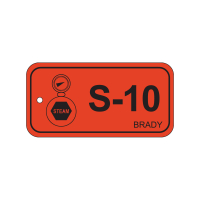 Energy tag-S-10-75x38mm-PP/25