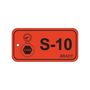 Energy tag-S-10-75x38mm-PP/25