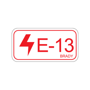 Energy tag-E-13-75x38mm-SA/5