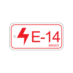 Energy tag-E-14-75x38mm-PP/25