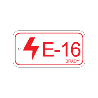 Energy tag-E-16-75x38mm-PP/25