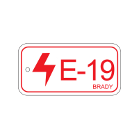 Energy tag-E-19-75x38mm-PP/25