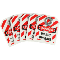 MINI SAFETY LOCK OUT TAGS