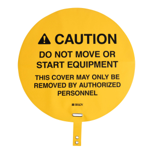 FORKLIFT COVER CAUTION DO NOT MOVE 20"