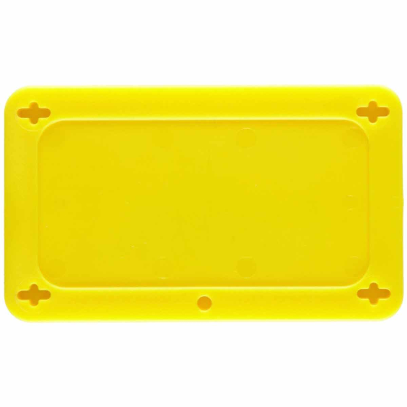 BLANK YELLOW UTILITY TAG 1.5x3