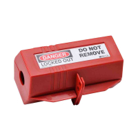 PLUG LOCKOUT 220/550V w/ DANGER LABELS