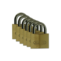 BRASS PADLOCK 30 MM HARD ST SHACK 6/PAC