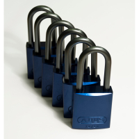 Full Alu Padlocks 40mm Sha KD Blue/6