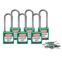 Compact safe padlock 50mm Sha KD Green/6