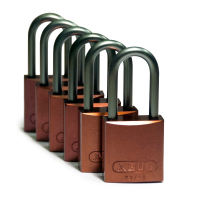 Full Alu Padlocks 40mm Sha KD Brown/6