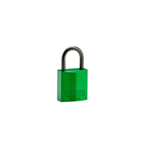 COMPACT ALU PADLOCK 25MM SHA KD GRN/6