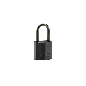 COMPACT ALU PADLOCK 40MM SHA KD BLK/6