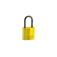 COMPACT ALU PADLOCK 40MM SHA KD YEL/6