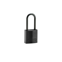 COMPACT ALU PADLOCK 50MM SHA KD BLK/6