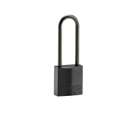 COMPACT ALU PADLOCK 75MM SHA KD BLK/6