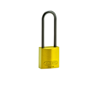 COMPACT ALU PADLOCK 75MM SHA KD YEL/6