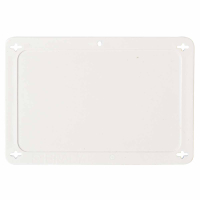 BLANK WHITE UTILITY TAG 2.5X4