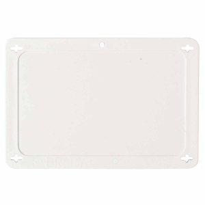 BLANK WHITE UTILITY TAG 2.5X4