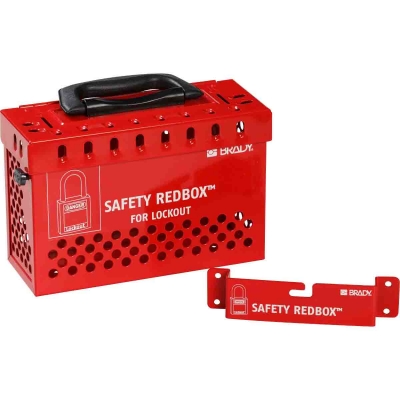 Safety Redbox Group Lockout Box – Rood