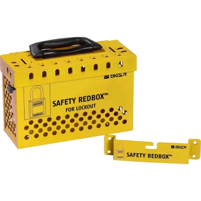 Safety Redbox Group Lockout Box – Geel