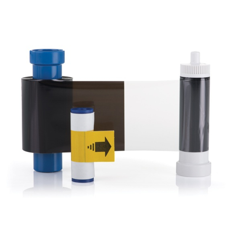 Magicard 600 - monochroom zwart lint + deklaag