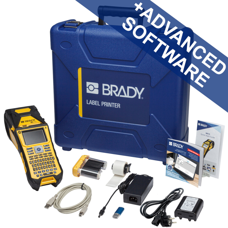 M610 labelprinter - AZERTY met Bluetooth en Brady Workstation PWID Suite