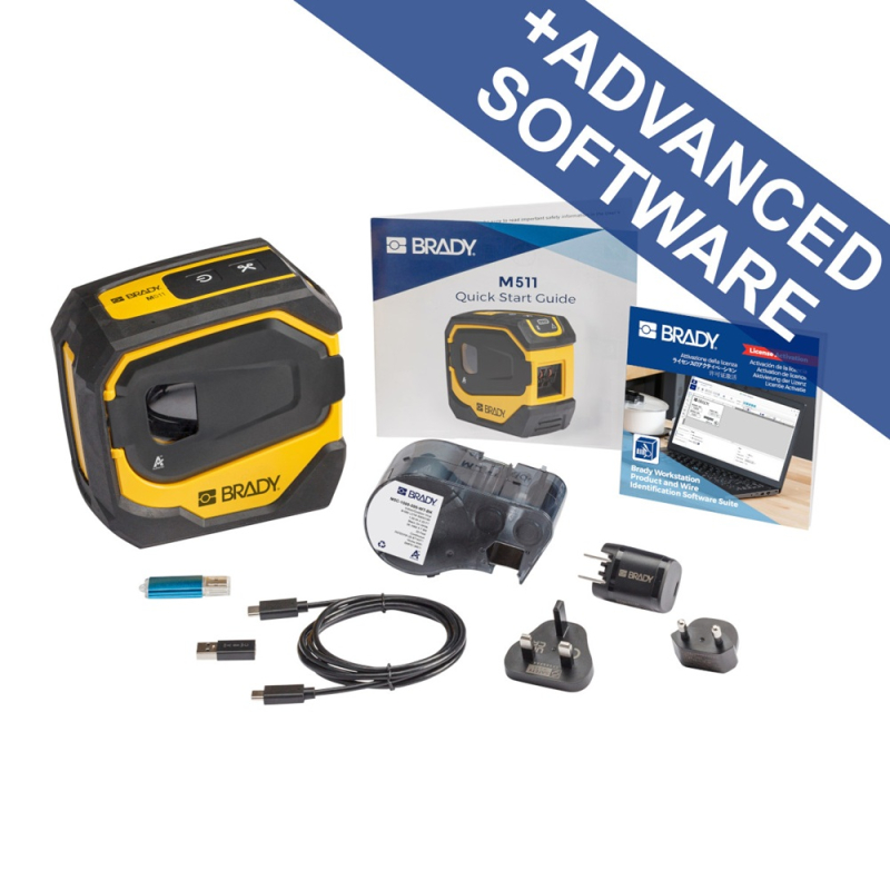 M511 labelprinter met Brady Workstation Suite - EMEA