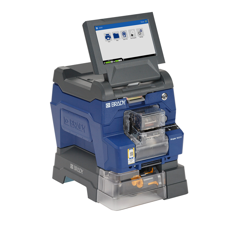 BradyPrinter Wraptor  A6200 Printer-applicator voor wikkellabels en rewinderkit WIFI - EMEA