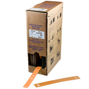 BM-10x75-7643-OR | Mat Oranje Thermoplastisch polyether polyurethaan met afmeting: 10,00 mm (B) x 75,00 mm (H)