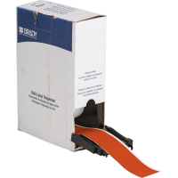 BMC-2000-584-OR | Glanzend Oranje Reflecterende tape met afmeting: 50,80 mm (B) x 22,86 m (L)